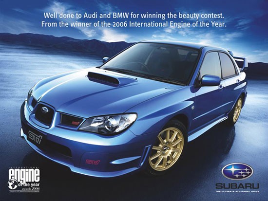Zgodba bi se že lahko zaključila, ko se je vključil Subaru