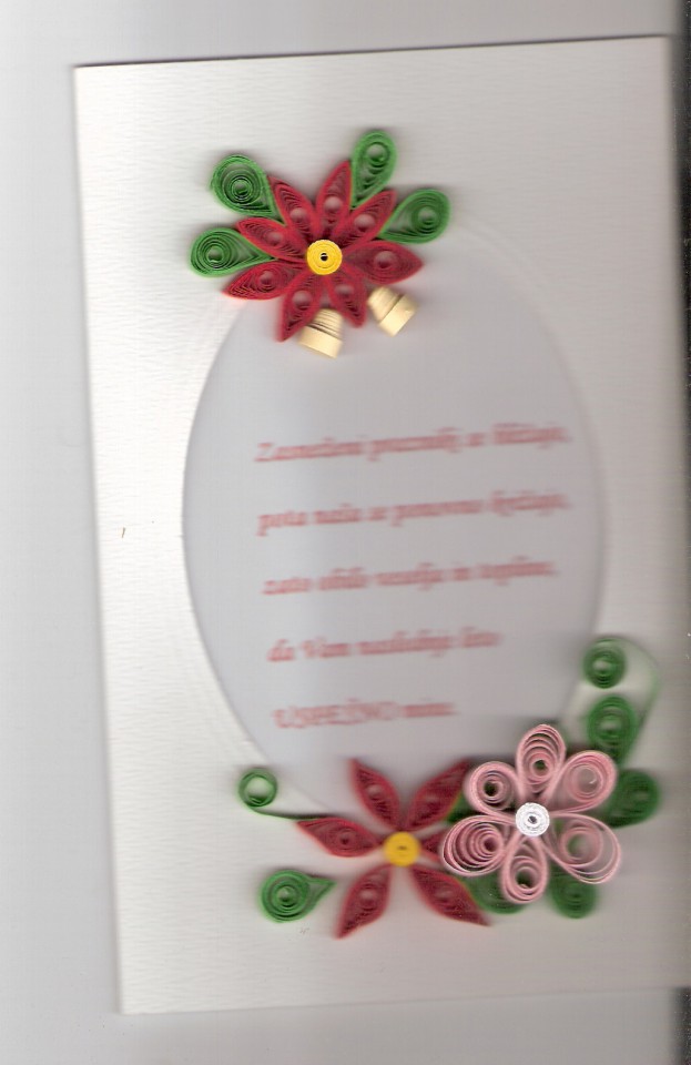 Quilling - foto povečava