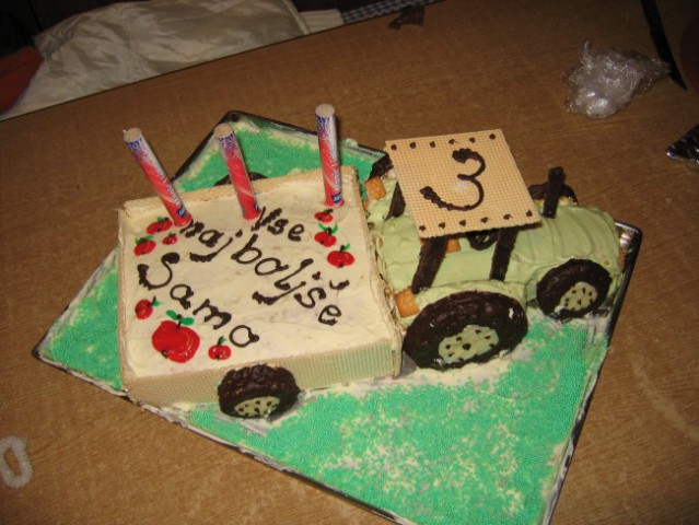 Torta za sinov r.d., 2007.