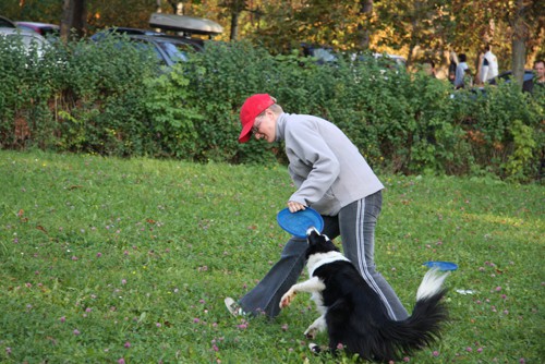 Frizbi trening - Tivoli - 12.10.2008 - foto povečava