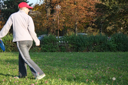 Frizbi trening - Tivoli - 12.10.2008 - foto povečava