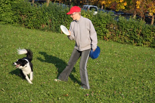 Frizbi trening - Tivoli - 12.10.2008 - foto povečava