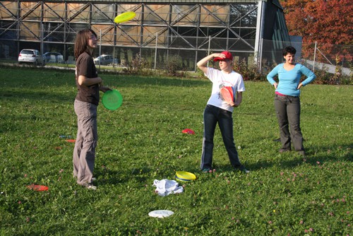 Frizbi trening - Tivoli - 12.10.2008 - foto