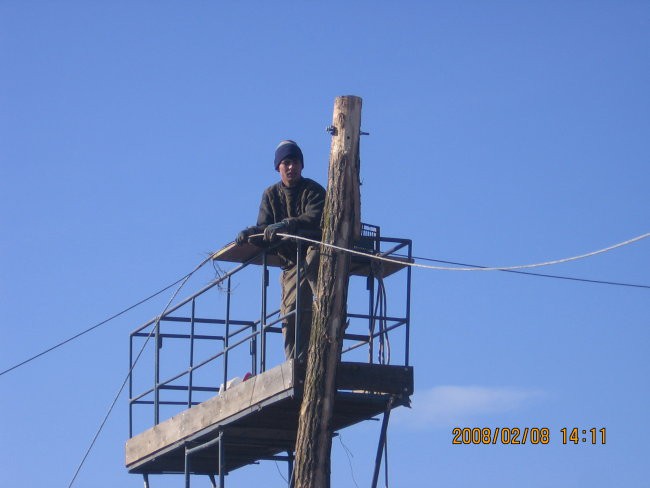 Postavljanje žičnic - foto povečava