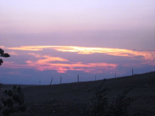 My last Dakota sunset in '06 :-((
