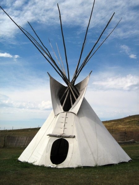 Teepee front