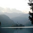 Island on Bled lake