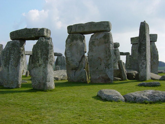 Stonehenge - foto povečava