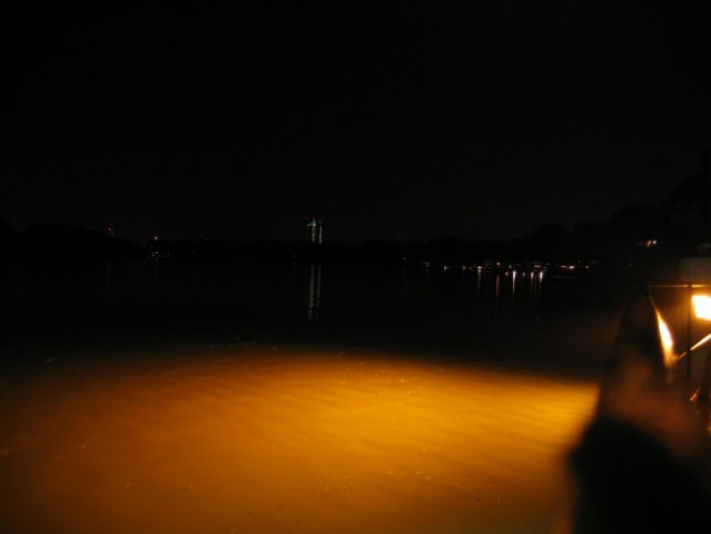 Nočni pogled proti Ušču