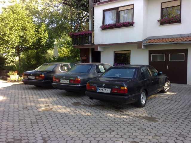 BMW poziranje e32(730i, 735i, 740iA) - foto