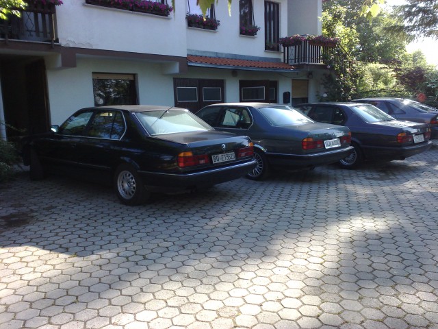 BMW poziranje e32(730i, 735i, 740iA) - foto