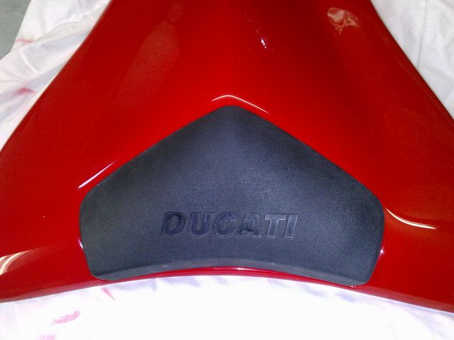 How to instal back-pad on 999-749 seat cowl - foto