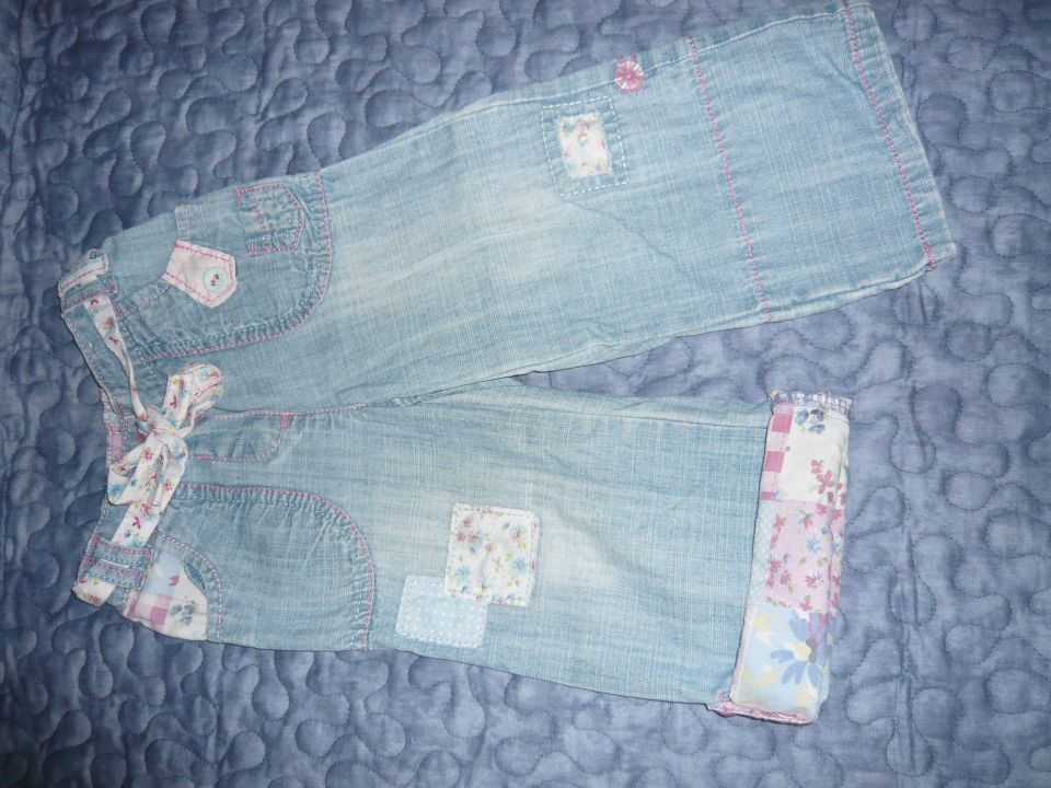 NEXT poletne hlače, jeans, 86cm (ampak je večja številka)