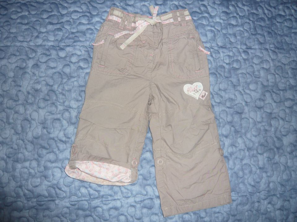 NEXT hlače, podložene, 86cm