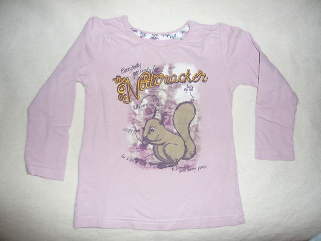 Palomino, zelo mehka in kvalitetna majčka z veveričko, 98cm