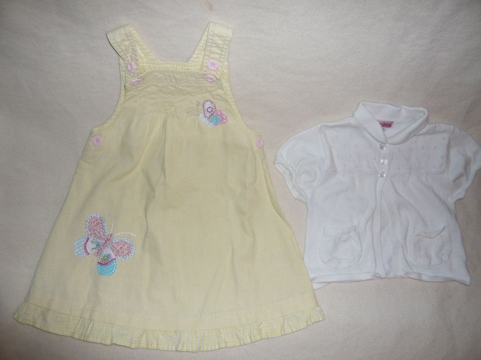 NEXT lanena oblekica kot nova + bolero, oboje 86cm (velika številka!) 14 eur