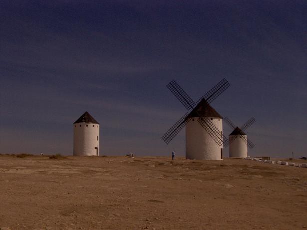 Mlini na veter  - Molinos en Campo de Criptana, Ciudad Real