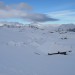 Velika Planina - v ozadju Kamniško - Savinjske Alpe.
