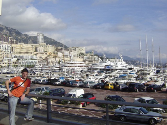 ...tretji dan nas je v Monacu pricakalo soncno in toplo vreme...