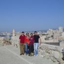 ...(z leve proti desni): Chris, Paloma, Vijay in Saso...