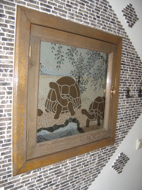 Mozaik odsev v ogledalu