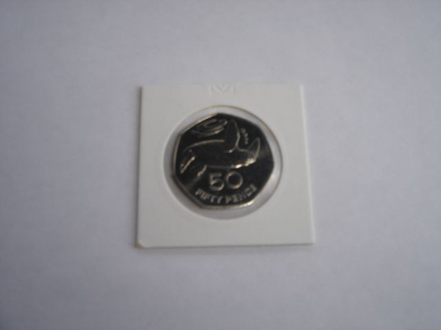 St.Helena (Ascension island) 50 pence  1984 