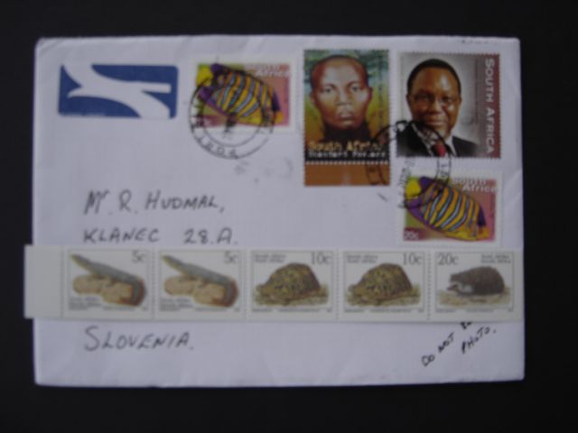 Pismo iz Južne Afrike