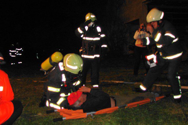 Občinska vaja ob mesecu požarne varnosti - foto povečava