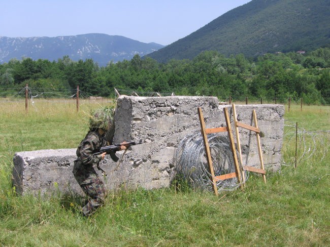 Vojaški tabor - foto povečava