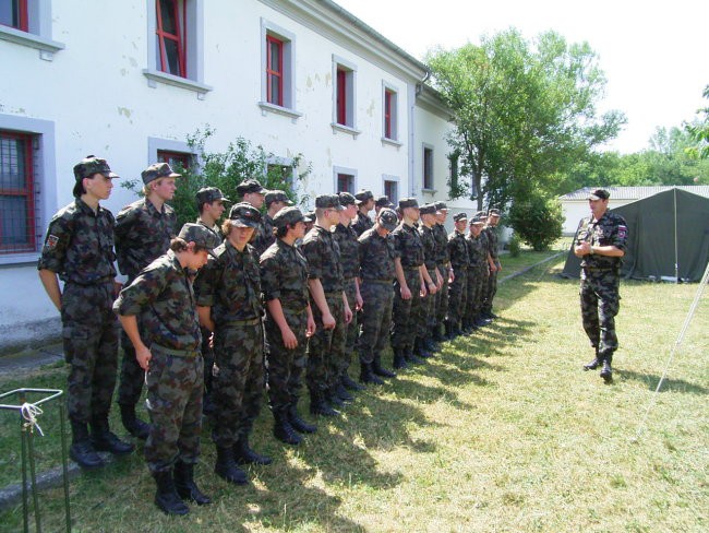 Vojaški tabor - foto povečava