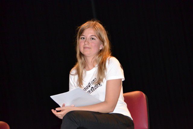 Kaja Cigan, organizatorka 2. Literarnega natečaja DPM Beltinci 2012