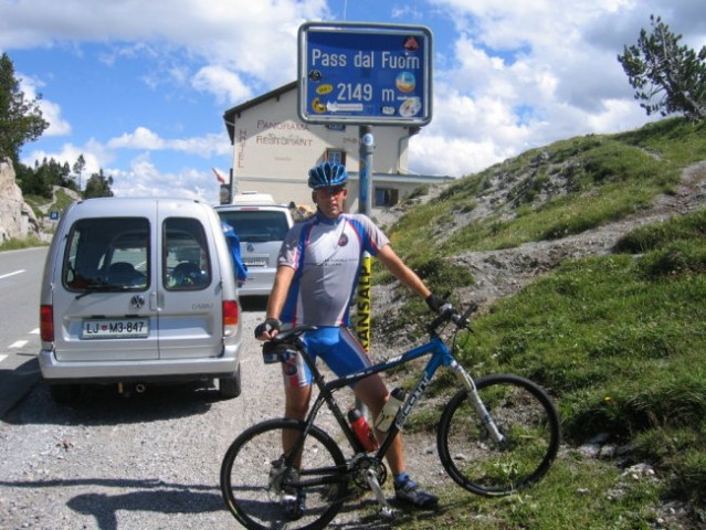 Kolesarjenje Švica-Italija 2006 - foto