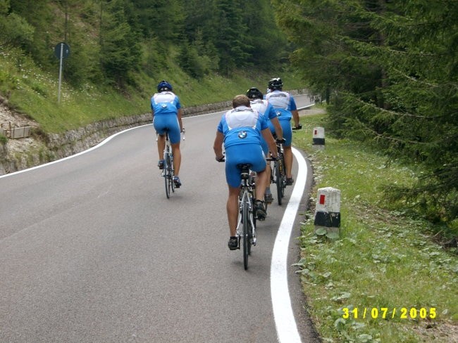 Kolesarjenje Dolomiti 2005 - foto povečava