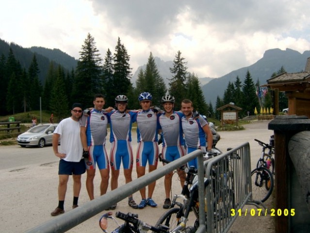 Kolesarjenje Dolomiti 2005 - foto