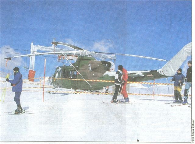 Helikopter na Zvohu