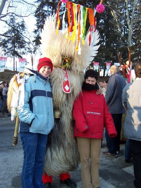 Pustna nedelja 2005_Ptujski karneval
Nekatere je doletela sreča za poziranje s Kurentom