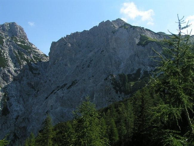 Ledniksi vrh, tokrat že malo bližje