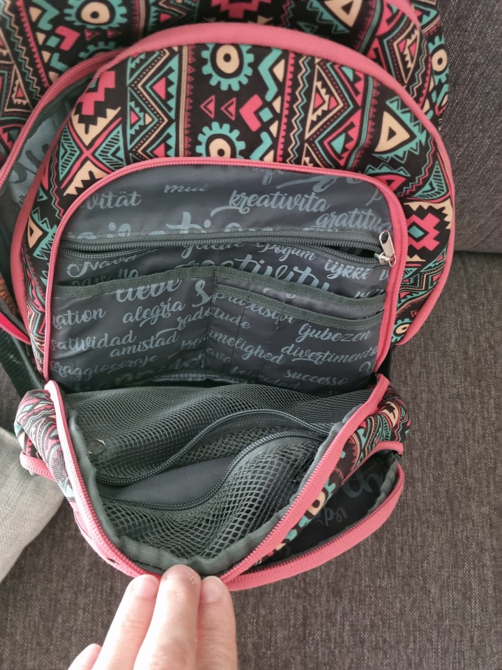 Dekliška šolska torba Rucksack - foto povečava