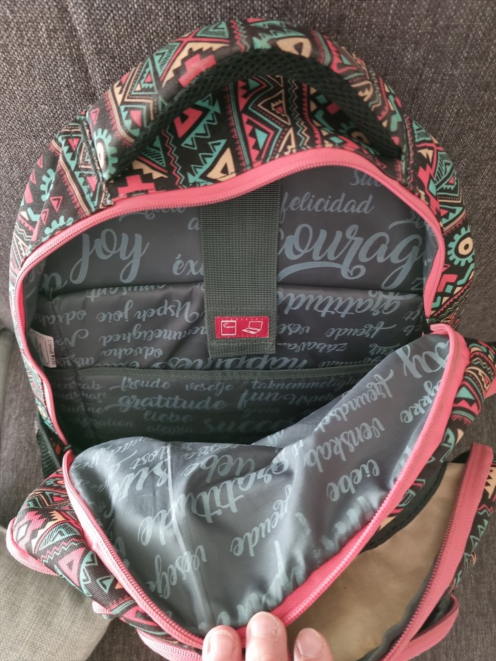 Dekliška šolska torba Rucksack - foto povečava