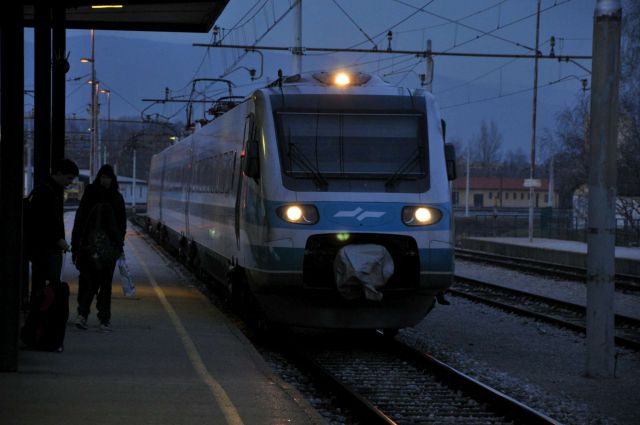 Z vlakom v novoletno Ljubljano - foto