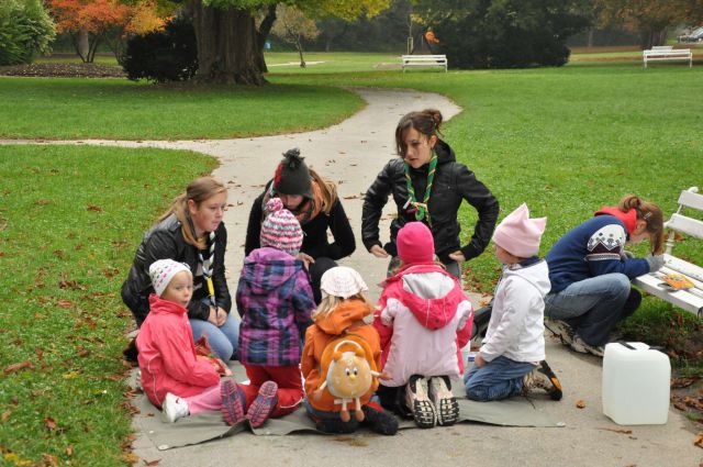 Taborniki Celje park 22.10.2011 - foto