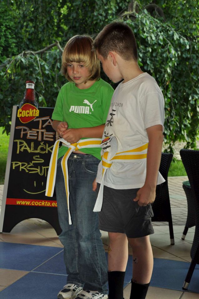 Judo, polaganje belo rumeni pas 30.5.2012 - foto povečava