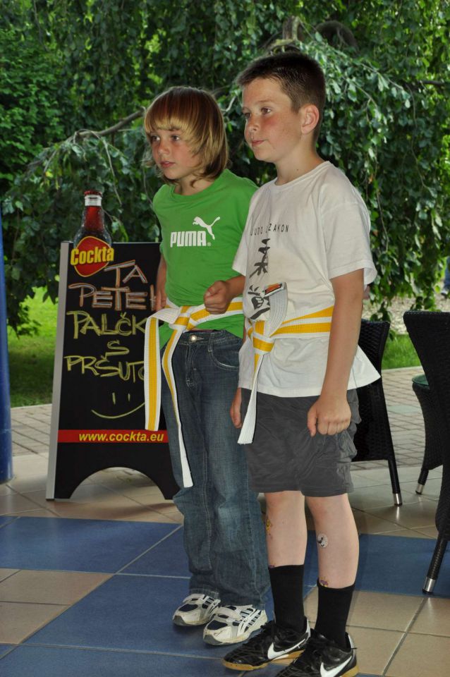 Judo, polaganje belo rumeni pas 30.5.2012 - foto povečava