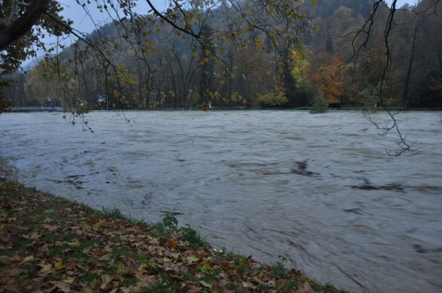Savinja - poplave 5.11.2012 - foto