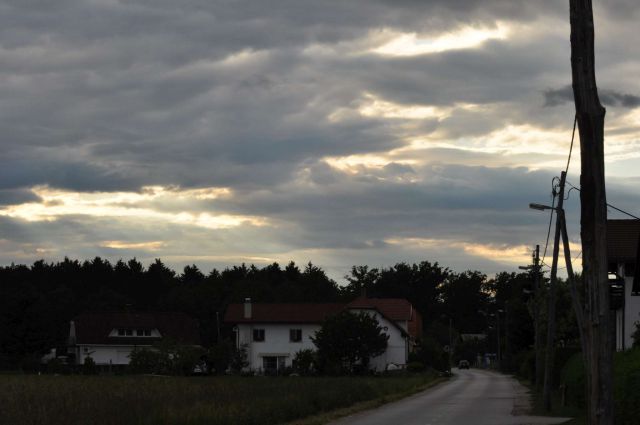 Sončni zahod 4.6.2013 - foto