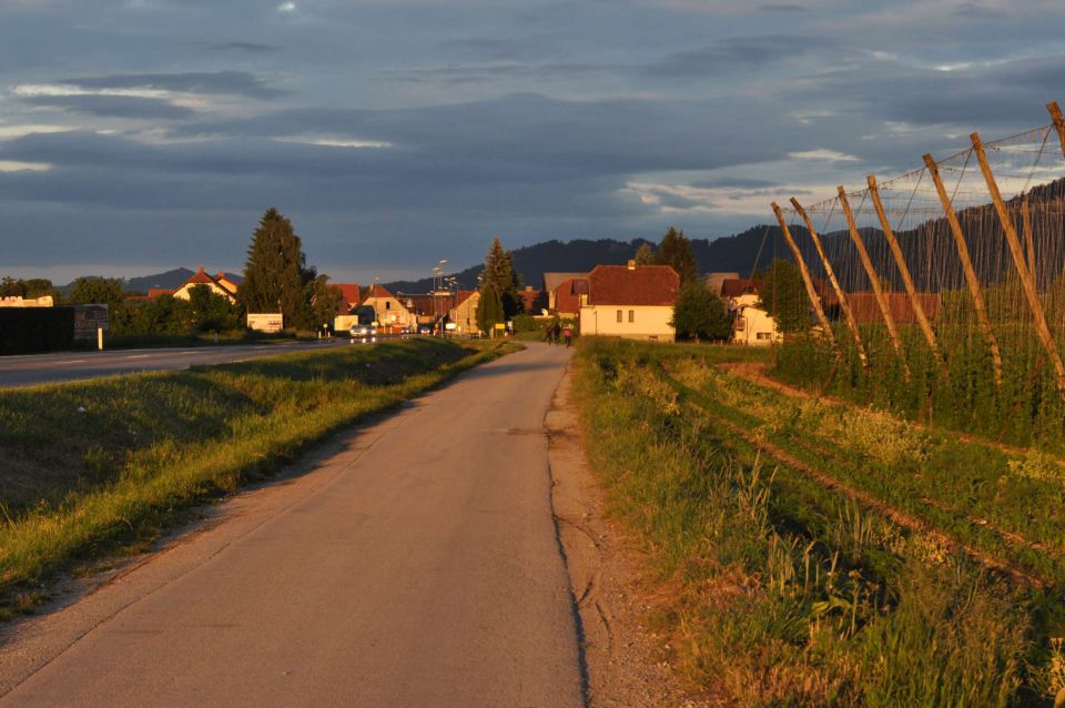 Sončni zahod 4.6.2013 - foto povečava