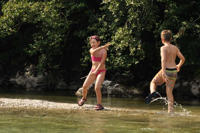 Dopust - Avsenik, Bohinj, ob Savi 20.7.2013 - foto