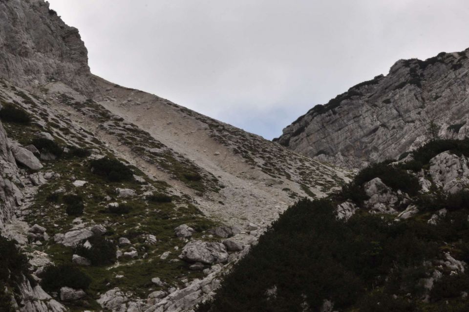 Savinjsko sedlo iz Logarske 10.8.2013 - foto povečava