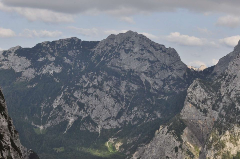 Savinjsko sedlo iz Logarske 10.8.2013 - foto povečava