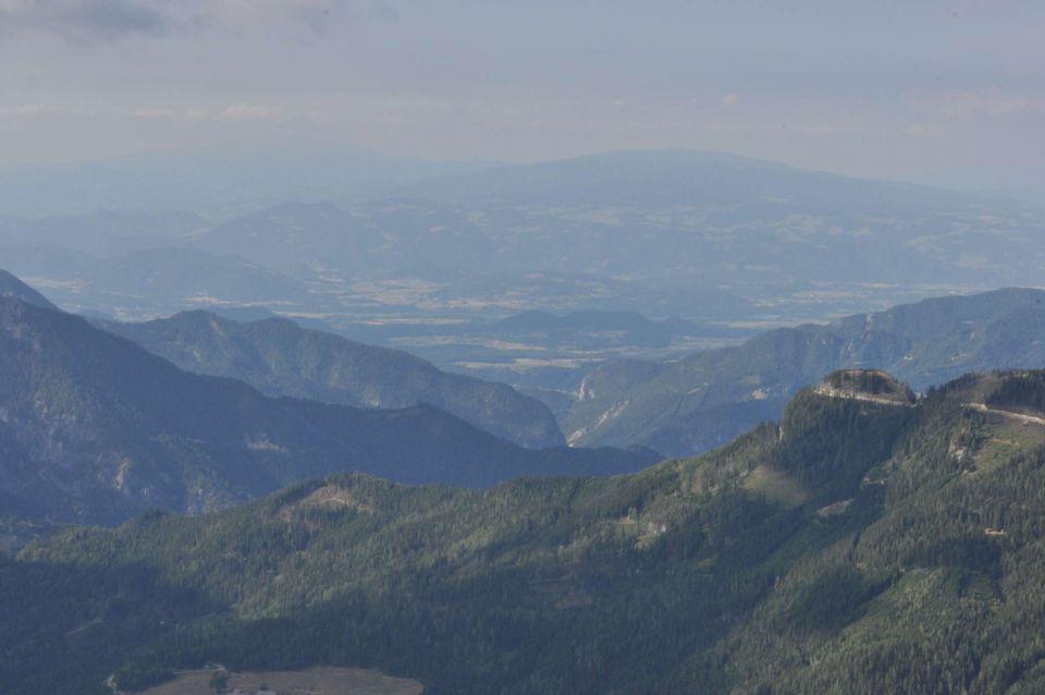 Savinjsko sedlo iz Logarske 10.8.2013 - foto povečava